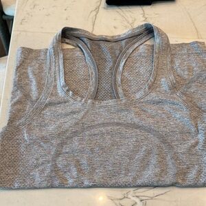 lululemon athletica Gray Tank Top